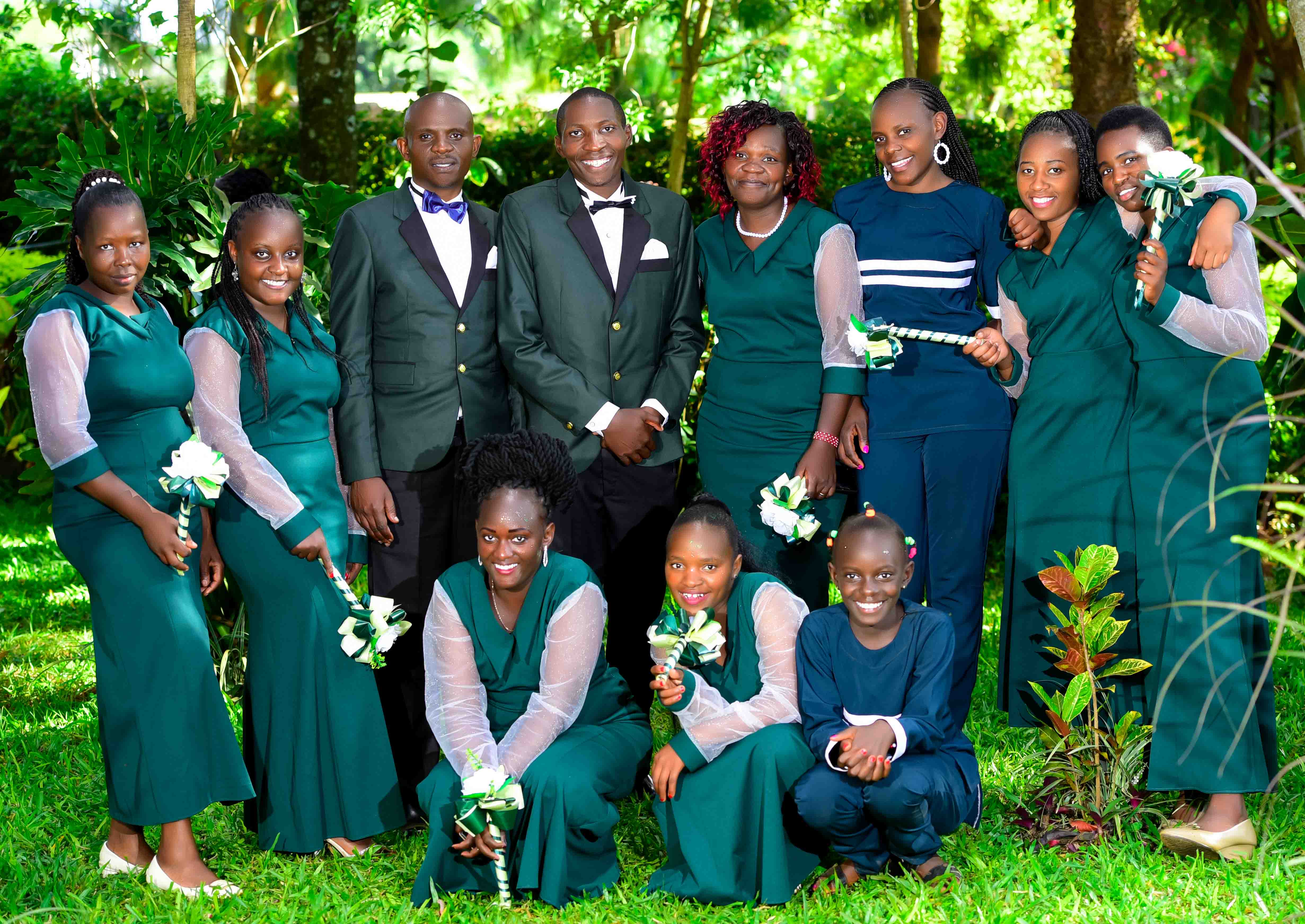 Wedding ceremony exchange of vows